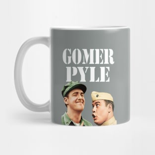 Gomer Pyle , and sgt Carter 1960s sitcom , Mug